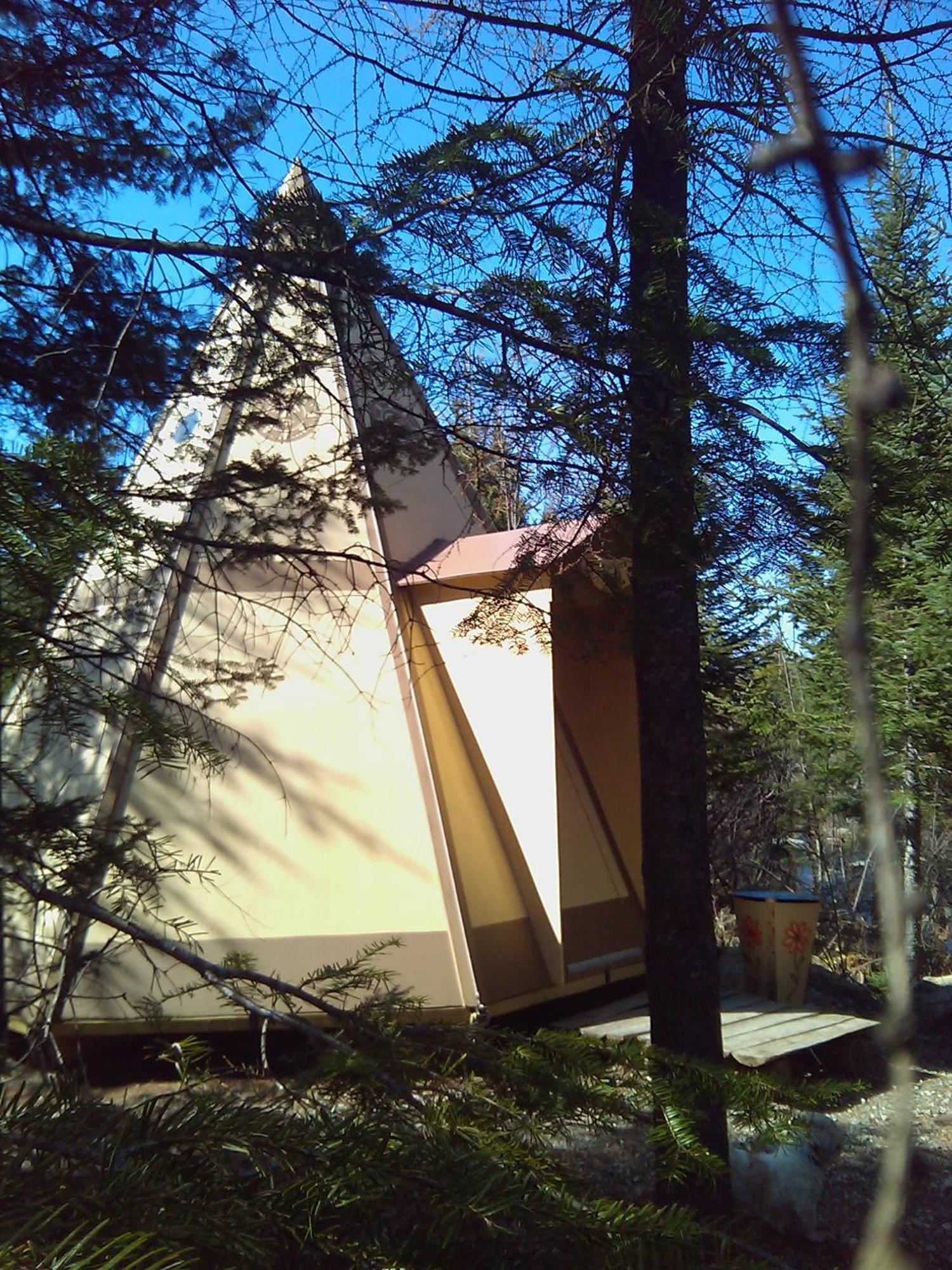 Aux Tipis De La Riviere Sauvage Βίλα Saint Romain Εξωτερικό φωτογραφία